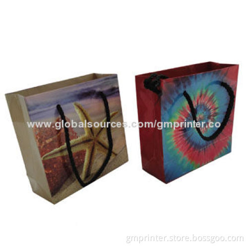 Promotional Paper Bags with Matte or Glossy Lamination Surface